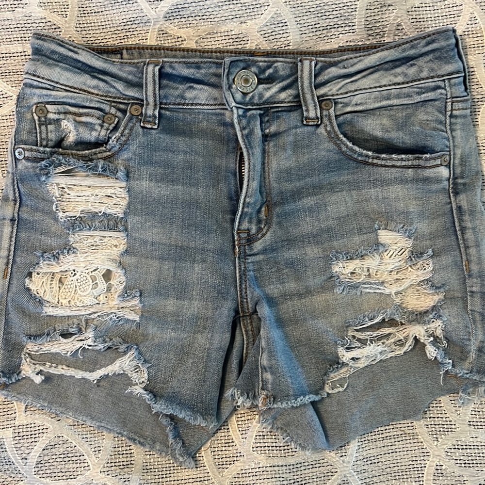 AE next level stretch shorts